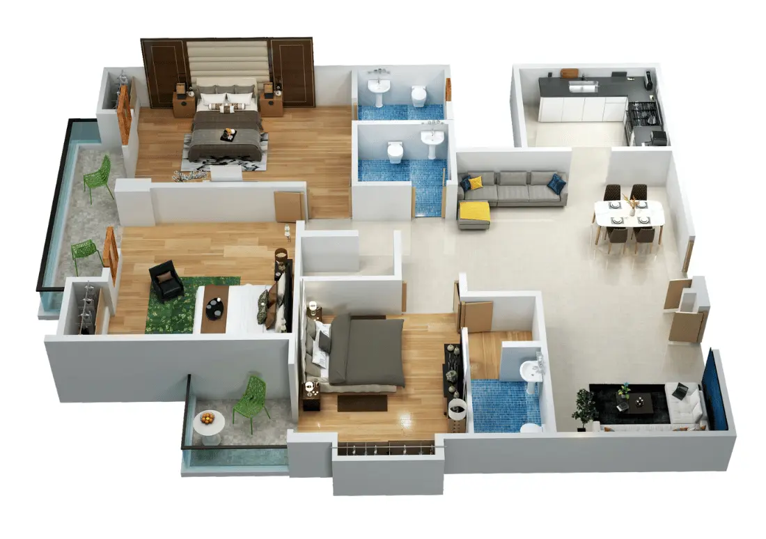 GSR Heights Floor Plan